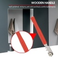 6-Wheel Glass Cutter Multifunctional Glass Tile Mirror Cutter Wooden Handle Pencil Style Glass Cutting Roller