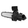 4 Inch Electric Drill Modified To Electric Chainsaw Tool Attachment Electric Chainsaws Accessory Practical Modification Tool Set Woodworking Cutting Tool