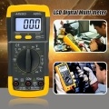 Digital LCD Voltmeter Ammeter Ohmmeter Multimeter Volt AC DC Tester Meter