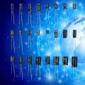500pcs 24 Values Aluminum Electrolytic Capacitor Assorted Kit 10V 16V 25V 50V Metal Electrolytic Capacitors Range 0.1uF－1000uF with Plastic Case
