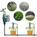 Digital Programmable Water Timer Weatherproof  Garden Lawn Faucet Hose Timer Automatic Irrigation Controller 1-Outlet Leakpoof Copper Connector with Stainless Steel Filter