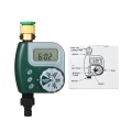 Digital Programmable Water Timer Weatherproof  Garden Lawn Faucet Hose Timer Automatic Irrigation Controller 1-Outlet Leakpoof Copper Connector with Stainless Steel Filter