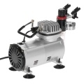 KKmoon Professional Airbrush Kit With Air Compressor Dual-Action Hobby Spray Air Brush Set Nail Art Paint Sprayer with Cleaning Brush