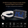 XH-B310 Industrial Digital Thermometer 12V Temperature Meter K-type M6 Thermocouple Tester -30~800℃ Thermograph High Accuracy with LED-Display