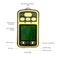 SMART SENSOR  ST8990 Multi Gas Monitor Rechargeable 4 in 1 O₂ LEL CO H₂S Gas Detector Tester Sensor with Backlight Alarm Function LCD Display