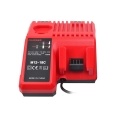 M12-18C Li-ion Battery Charger for Milwaukee 12 V 14.4V 18V C1418C 48-11-1815/1828/1840 M18 M14 M12 Lithium Battery
