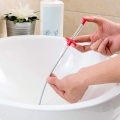Flexible Grabber Claw Pick Up Reacher Tool With 4 Claws Bendable Hose Pickup Reaching Assist Tool for Litter Pick, Home Sink, Drains, Toilet (35.4inch)