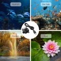 DECDEAL USB Brushless Water Pump Ultra-quiet Mini DC5V Micro Brushless Water Oil Pump Waterproof Submersible Fountain Pump Aquarium Circulating 120L/H 1.2W Lift 3.28ft