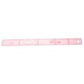 6PCS French Metric Ruler