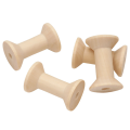 24Pcs Wooden Empty Thread Spools