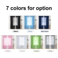 Sheer Curtains Living Room Rod Pocket Window Curtain Panels