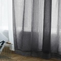 Sheer Curtains Living Room Rod Pocket Window Curtain Panels