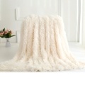 Long Fur Throw Blanket for Couch Bed Chair 63''x 79''