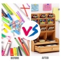 Wooden Desktop Organizer
