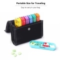 Pill Organizer for Travel Weekly Pill Box