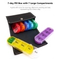 Pill Organizer for Travel Weekly Pill Box