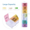 Pill Organizer for Travel Weekly Pill Box