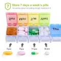 Pill Organizer for Travel Weekly Pill Box