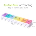 Pill Organizer for Travel Weekly Pill Box