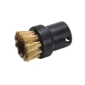Steam Cleaner Round Brush Set 5 Pcs Steam Cleaners Cleaning Nozzles Attachments Accessories Kit Replacement for Karcher SC1 SC2 SC3 SC4 SC5 SC7 CTK10