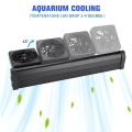 Aquarium Fan Aquarium Chillers Cooling Fan System for Salt Fresh Water Aquarium Fish Tank Temperature Control Cooling
