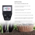 2-in-1  Soil pH Meter Fertility Tester