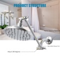 Shower Arm Extension with Lock Joints