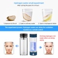 420ml Portable Hydrogen-Rich Water Generator Bottle Rechargeable Hydrogen Water Bottle Glass Cup