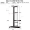 4-Tier Display Shelf Flower Pots Rack Plant Stand Potting Ladder Planter Stand Heavy Duty Storage Shelving Rack for Potted Plants