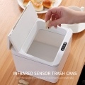Touch-free Trash Cans Smart Induction Trash Bin Infrared Motion Sensor Automatic Garbage Can