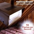 Attic Squirrel Repellent Flashing Strobe Light Speed Control Animal Friendly