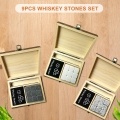 9PCS Whiskey Stones Set Chilling Stones