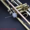 Trumpet Maintenance Cleaning Kit Mouthpiece Brush + Valve Brush + Flexible Brush Musical Instrument Maintenance Cleaning Accessory