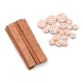 Clarinet Neck Joint Cork and Pad Set 10 Piece of Clarinet Neck Joint Cork 17 Piece Clarinet Pads for Bb Clarinet