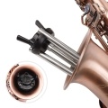 Red Antique Soprano Saxophone Bb Key Woodwind Instrument Brass Material