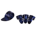 Guitar Picks Kit 10pcs Celluloid Picks + 6pcs Finger Picks + 2 Thumb Picks + Storage Box Guitar Accessories for Acoustic Guitar Beginners(Random Color Delivery)