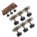Alice 2 Pcs (L&R) Classical Guitar Tuning Peg Bronze Plated Acoustic Guitar Machine Heads 1 : 16 Tuning Keys Knobs String Tuners (AOS-022V3P)
