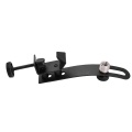 Adjustable Drum Rim Clip Shockproof Microphone Clamp with Groove Gear