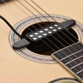 Acoustic Guitar Pickup Clip-on Guitar Pick Up Transducer Instrument Pick-up with 1/4 Inch Connector 2.9 Meters Cable