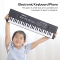 61 Keys Digital Music Electronic Keyboard Kids Multifunctional Electric Piano for Piano Student with Microphone Function Musical Instrument