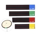 Muslady 4pcs Drum Cymbal Mute Belt Hi-Hat Elastic Ring Circle Set Drum Practice Silencers 14inch / 16inch / 18inch / 20inch