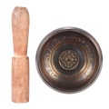 Exquisite 2.8 Inch Handmade Tibetan Bell Metal Singing Bowl