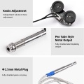Pen Tube Style Acoustic Guitar Undersaddle Pickup Active Pickup Volume and Tone Controls with Pickup Piezo Rod Only for Acoustic Guitar