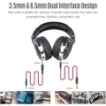 Professional Musical Instrument Monitor Headphones Wired Headset