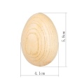 Wooden Maracas Egg Shakers Musical Percussion Instrument Eggs 2pcs