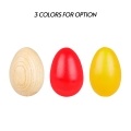 Wooden Maracas Egg Shakers Musical Percussion Instrument Eggs 2pcs