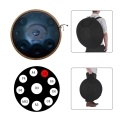 10 Notes Handpan Hand Pan Hand Drum Percussion Instrument Musical Gift