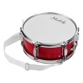 Muslady 12inch Snare Drum Head with Drumsticks Shoulder Strap Drum Key for Student Band