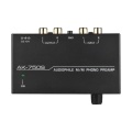 Audiophile M/M Phono Preamp Preamplifier with Level Controls RCA Input & Output Interfaces