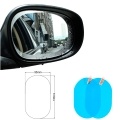 Car Rear View Mirror Film Side Window Protective Film HD Anti-Fog Anti-Scratch Rainproof Waterproof  for Rear View and Side Window